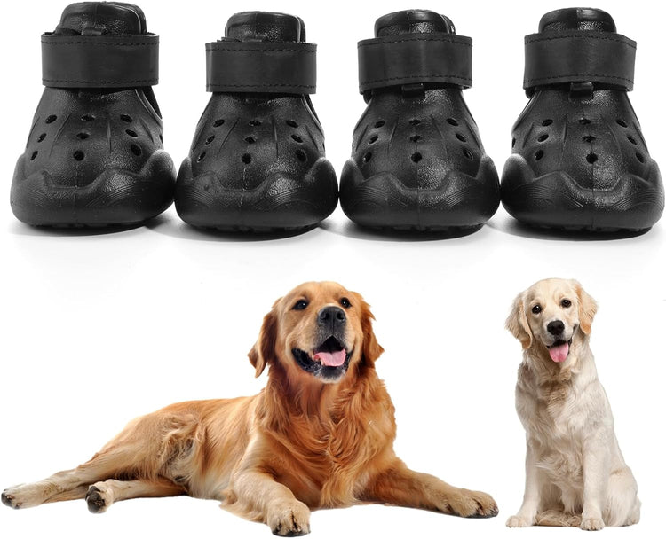 Indoor Dog Boots & Dog Shoes — Non-Slip Paw Protection (4-Pack)