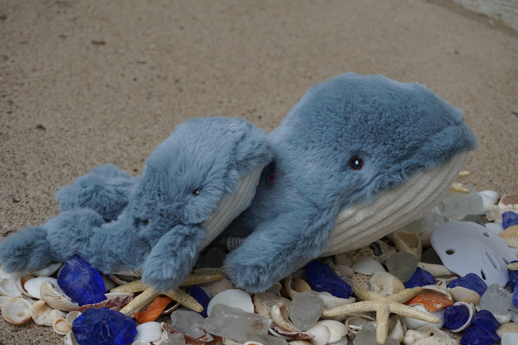 Mobie Whale KnottieĀ® Plush Dog Toy