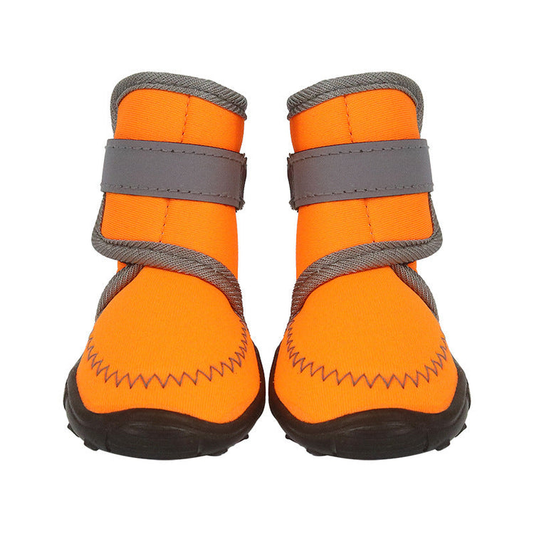 DOG Reflective Ski Snow boots shoes