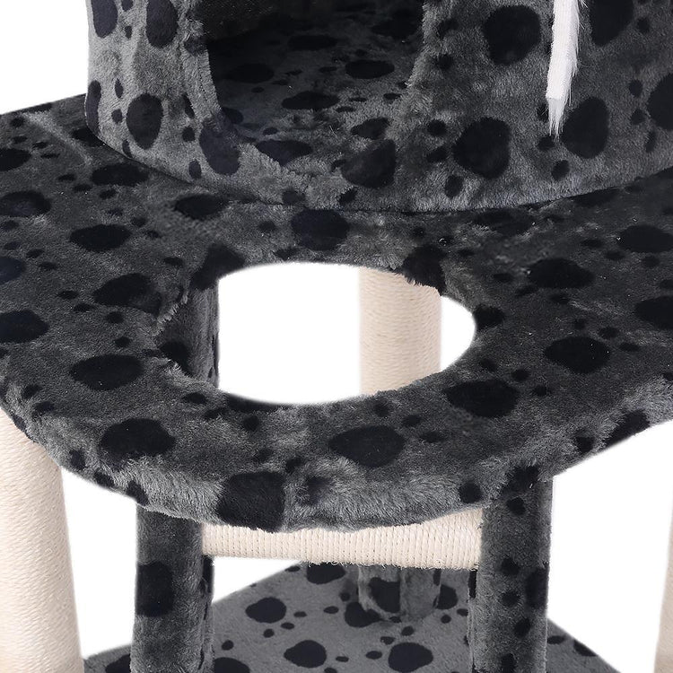 i.Pet Cat Tree 120cm Trees Scratching Post Scratcher Tower Condo House