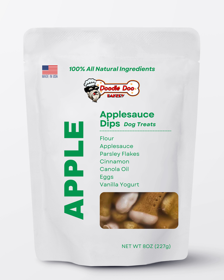 Homemade Dog Treats - π Applesauce Dips Treat 1/2lb π¦