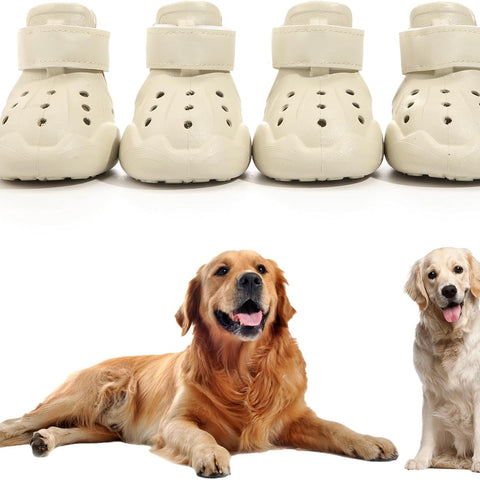 Indoor Dog Boots & Dog Shoes — Non-Slip Paw Protection (4-Pack)