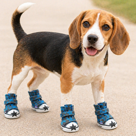 Dog Shoes Non-Slip Paw Protector | Breathable Dog Boots for Small & Medium Dogs sneakers