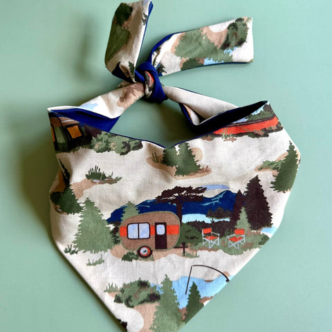 Camping Dog Bandana