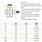 4-Pieces: Water-Resistant Dog Bootie Shoes