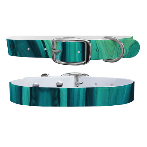 Blue Apatite Dog Collar