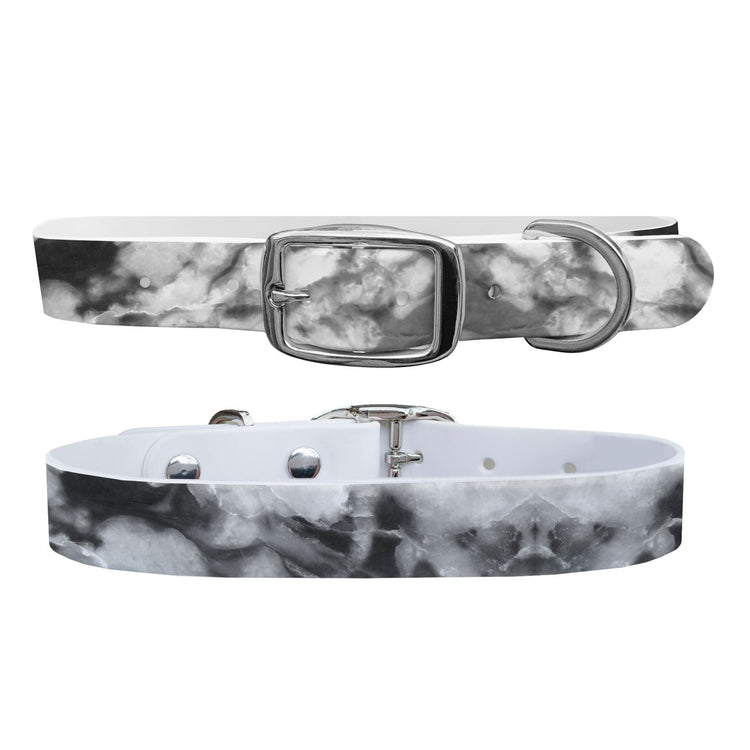 Marble White Dog Collar
