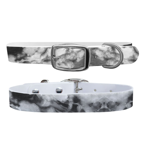 Marble White Dog Collar