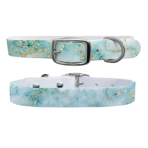 Marble Blue Dog Collar