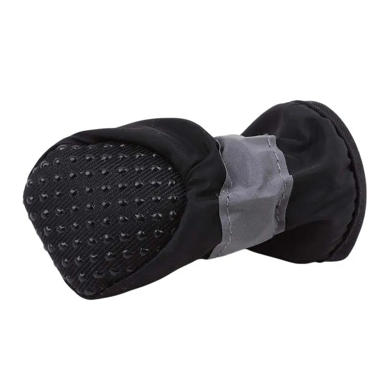 New 4pcs Pet Dog Shoes Anti-slip Rain Snow Boot Thick Warm For  Small Cats Dogs Puppy Dog Socks Booties