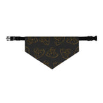 Love Line Art Dog Bandana – Person, Dog & Cat Design