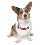 Stars and Stripes Patriotic Dog Bandana