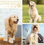 Indoor Dog Boots & Dog Shoes — Non-Slip Paw Protection (4-Pack)