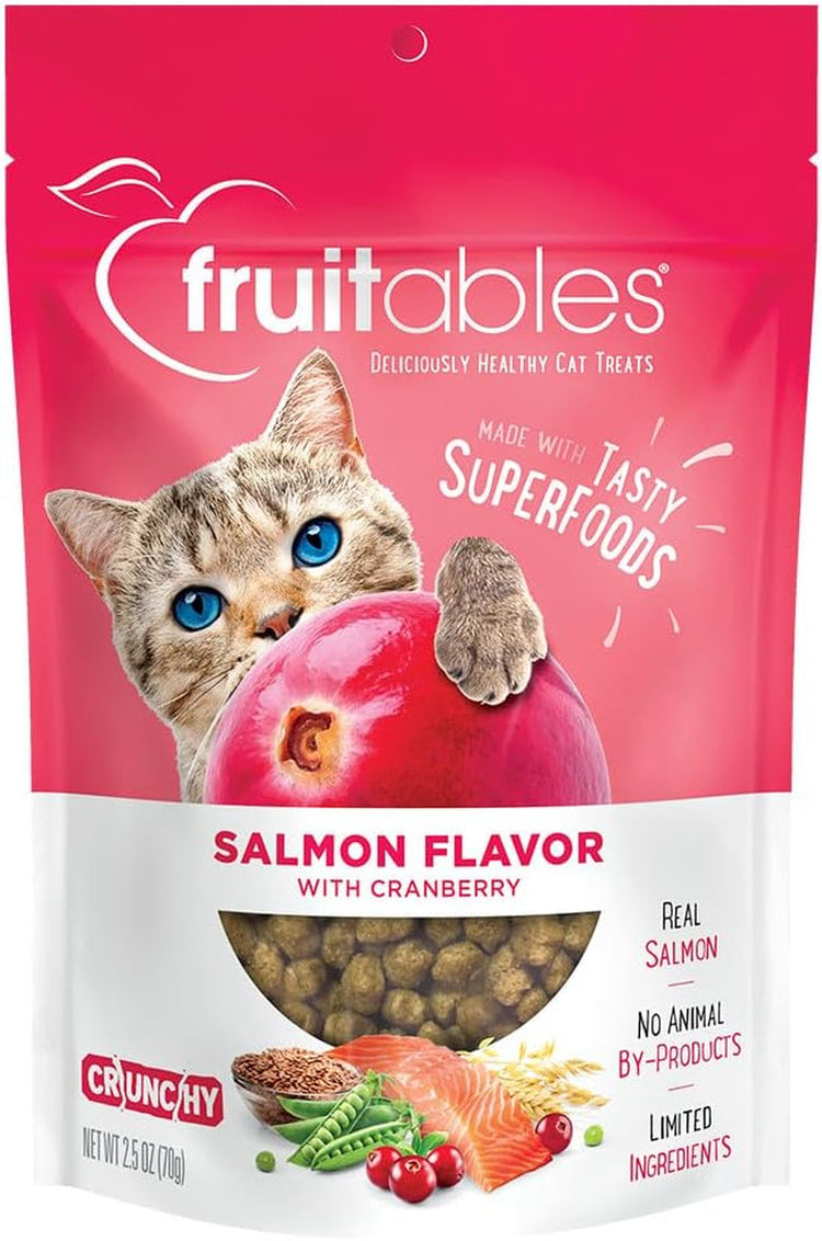 Cat Crunchy Treats made with salmon