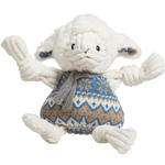 Leo Lamb Plush Dog Toy Knottie®