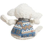 Leo Lamb Plush Dog Toy Knottie®