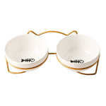 Ceramic Cat Bowl Food Basin Dog Drinking Water