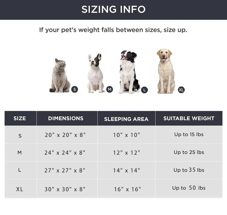 Round Calming Pet Bed