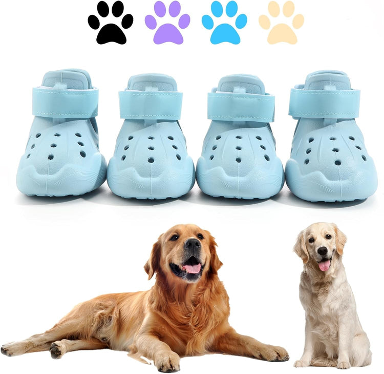 Indoor Dog Boots & Dog Shoes — Non-Slip Paw Protection (4-Pack)