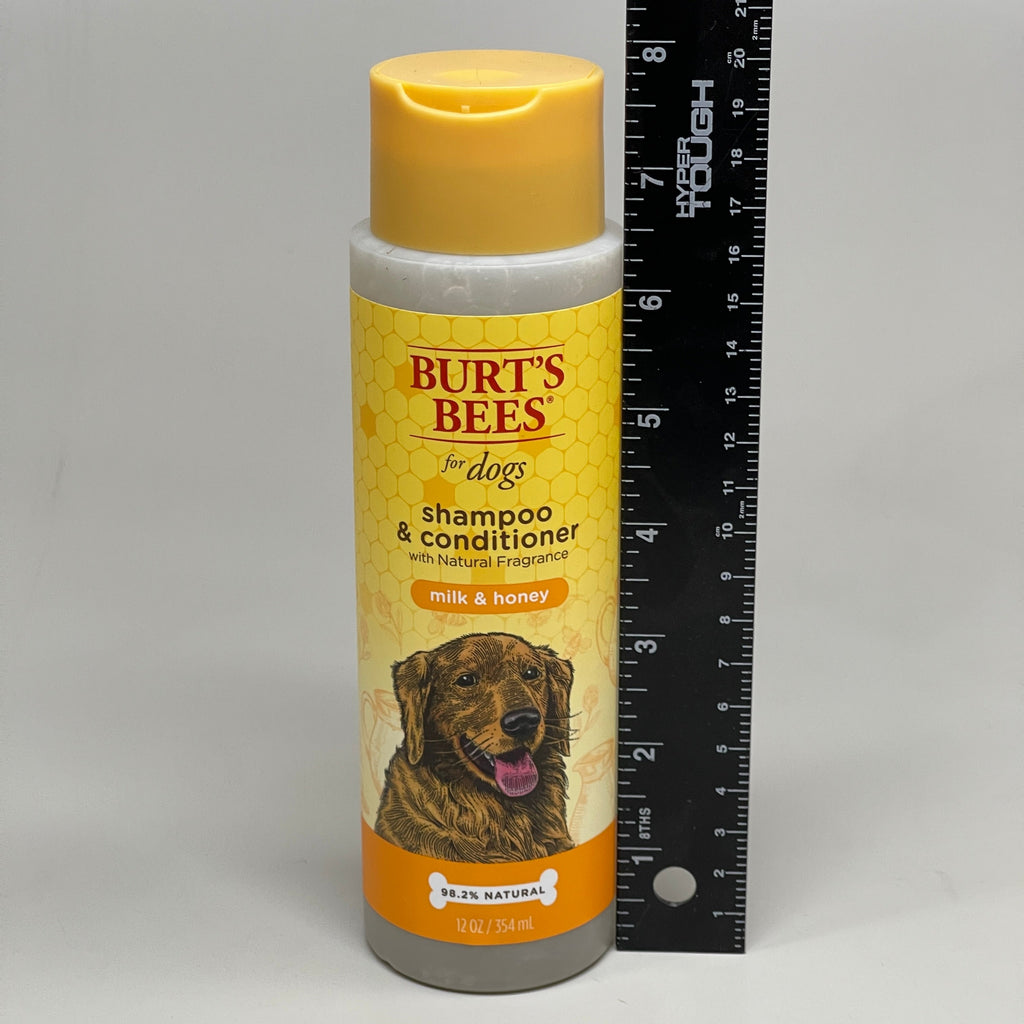 BURT'S BEE'S For Dogs Shampoo & Conditioner Milk & Honey 12 oz FFP10128