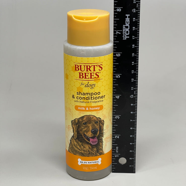 BURT'S BEE'S For Dogs Shampoo & Conditioner Milk & Honey 12 oz FFP10128