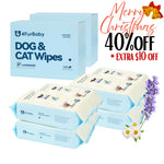 4FurBaby Dog & Cat Grooming Wipes, Plant-Based, Hypoallergenic, 400 Count