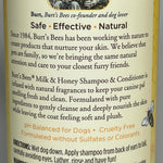 BURT'S BEE'S For Dogs Shampoo & Conditioner Milk & Honey 12 oz FFP10128