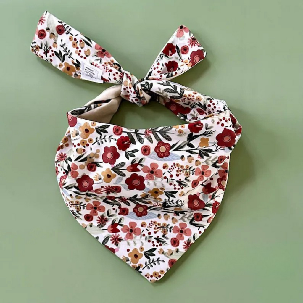 Floral Dog Bandana