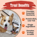 Live Like Roo Turkey Chips for Dogs | Dog Treats That Give Back