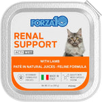 Forza10 Renal Wet Cat Food Lamb, Vet-Formulated Kidney Care, 3.5oz x12
