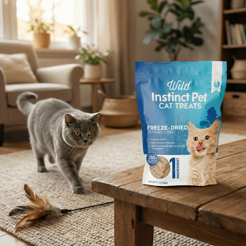 Freeze-Dried Turkey Liver for Cats