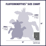 Penelope Pig HuggleFleece® FlufferKnottie™ Plush Dog Toy