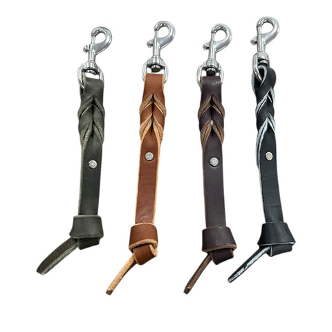 12 inch LeatherTraffic Leash /Tab