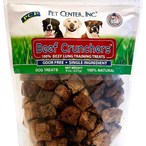 PCI Beef Crunchers Lung Bites Dog Treats (8oz)