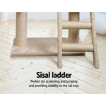 i.Pet Cat Tree 100cm Trees Scratching Post Scratcher Tower Condo House