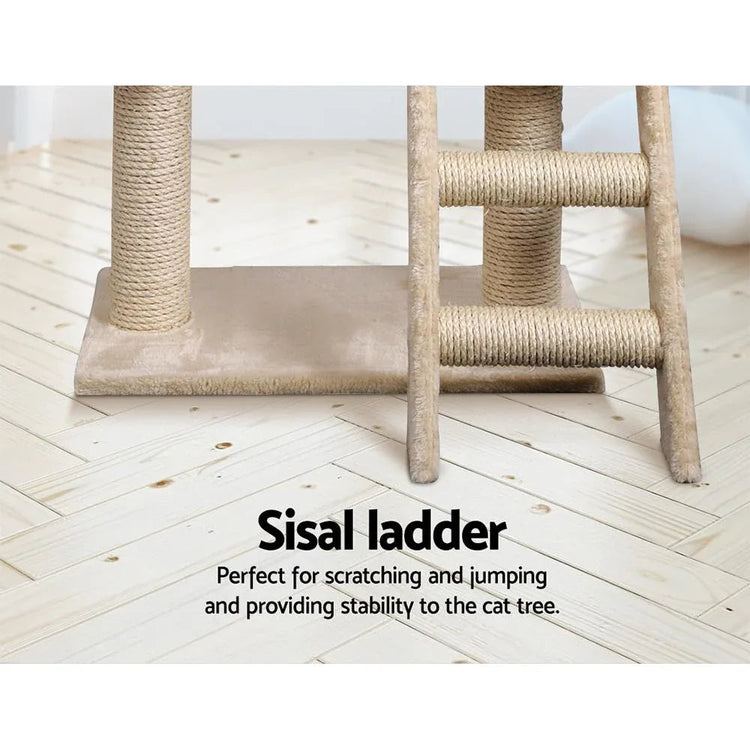 i.Pet Cat Tree 100cm Trees Scratching Post Scratcher Tower Condo House