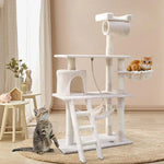i.Pet Cat Tree 141cm Trees Scratching Post Scratcher Tower Condo House