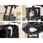 i.Pet Cat Tree 120cm Trees Scratching Post Scratcher Tower Condo House