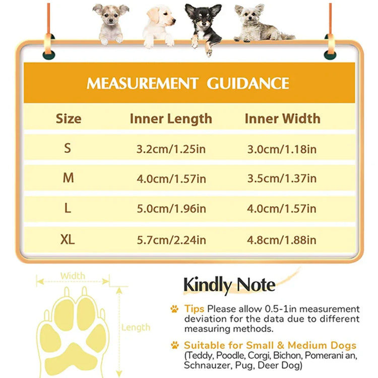 Outdoor Breathable Waterproof Walking Dog Shoes
