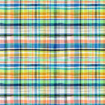 Spring Plaid Dog Bandana