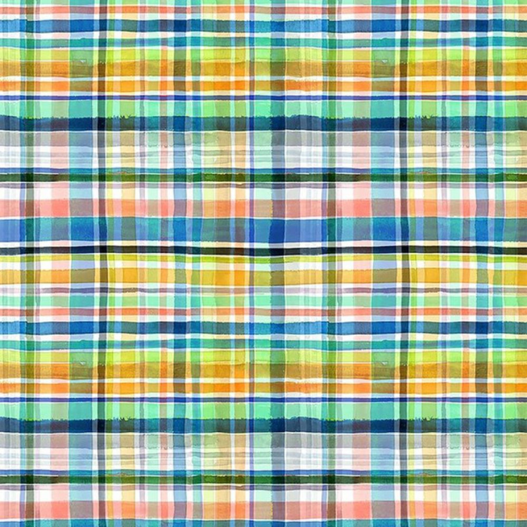 Spring Plaid Dog Bandana