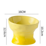 Cat Bowl High Ceramic Protection Cervical Spine Dog Food Basin