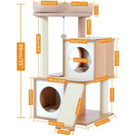 Cat Tree Deluxe 34" Cat Tower