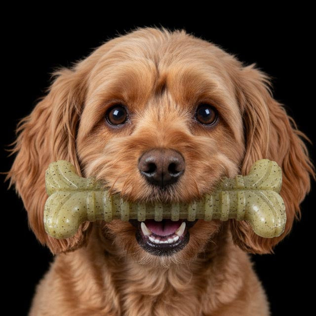 Tough Bone Nylon Chew Bone | Ultra-Durable Dog Toy for Aggressive Chewers | SodaPup