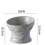 Cat Bowl High Ceramic Protection Cervical Spine Dog Food Basin