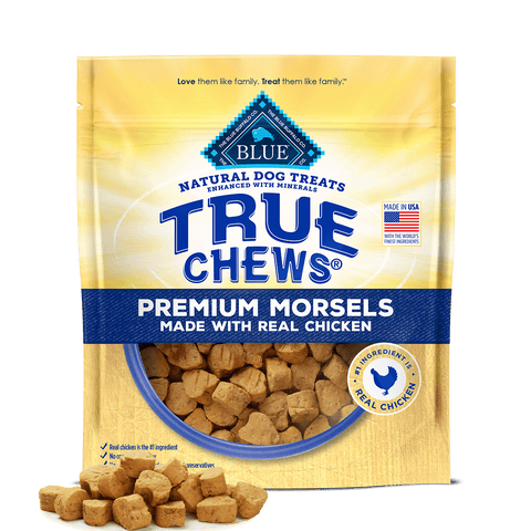 Blue Buffalo True Chews Morsels Chicken Dog Treats (11oz)