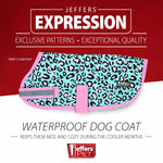 Jeffers Expression 600D Waterproof Ripstop Dog Coat, 240 Gram