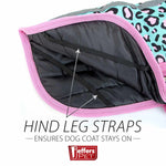 Jeffers Expression 600D Waterproof Ripstop Dog Coat, 240 Gram