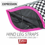 Jeffers Expression 600D Waterproof Ripstop Dog Coat, 240 Gram