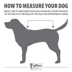 Jeffers Expression 600D Waterproof Ripstop Dog Coat, 240 Gram